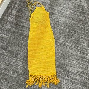 Crochet cover up dress